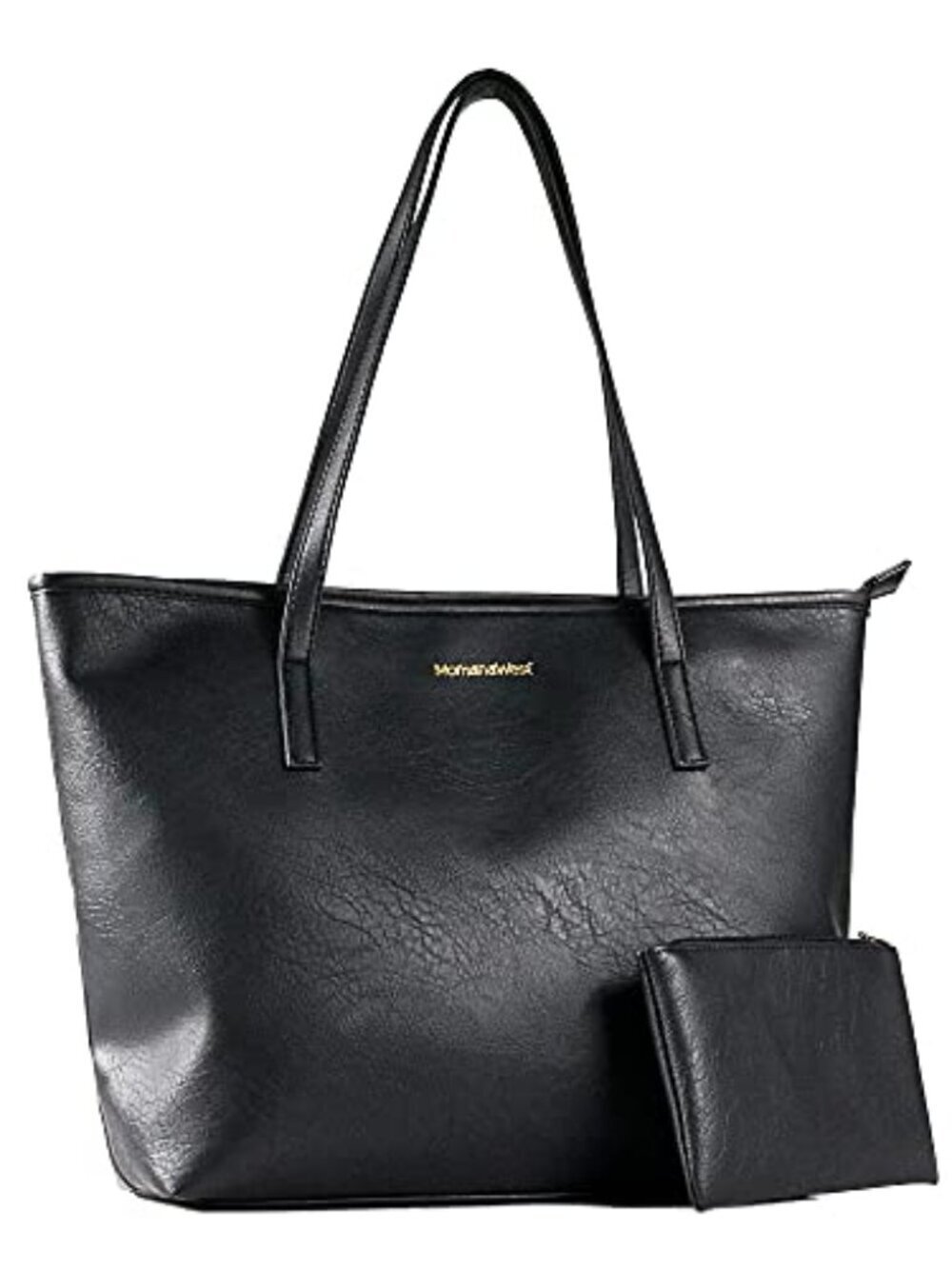 🆕 Tote Bag Vegan Leather Purse for Women Ladies Shoulder Handbag